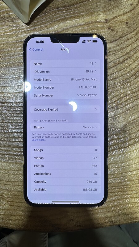 iPhone 13 Pro Max 256GB